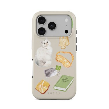 Burga iPhone 17 Pro Max Soft Era Premium Case Compatible with Hybrid Dual-Layer Hard Shell + Silicone Protection - Scratch-Resistant Shockproof Mobile Cover