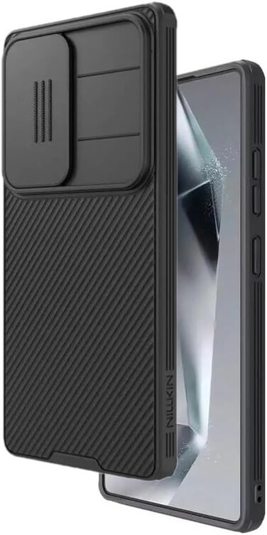 Case for Samsung Galaxy S25 Ultra Case, nillkin CamShield case Protective Cover with Camera Protector Hard PC Ultra Thin Anti-Scratch Phone Case For Samsung Galaxy S25 Ultra Black