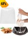 6Pcs Pro Quality Nut Milk Bag - Big 12X12 Commercial Grade - Reusable Almond Milk Bag &amp; All Purpose Food Strainer - Fine Mesh Nylon Cheesecloth &amp; Cold Brew Coffee Filter