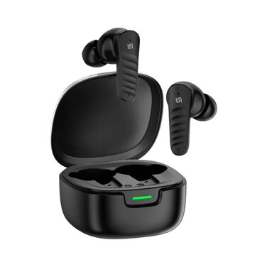 TWS Wireless Earbuds - 250mAh Case, Touch Control, ANC - Black