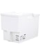 Fudogiken Inomata Plastic Slim Storage Box, White