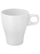 Stoneware Coffee Mug, White, Dishwasher- &amp; Microwave-Safe, 250 ml
