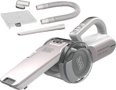 Black &amp; Decker 18V Cordless Handheld Pivot Vacuum Cleaner With 1.5Ah Li-Ion Battery, 27.5 AW Suction Power, 440ml