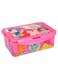Rectangular Food Container with Removable Compartments 1190 ml Food Box with Disney Princess Bright and Bold BPA Free Leak Proof Lunch Box for Kids