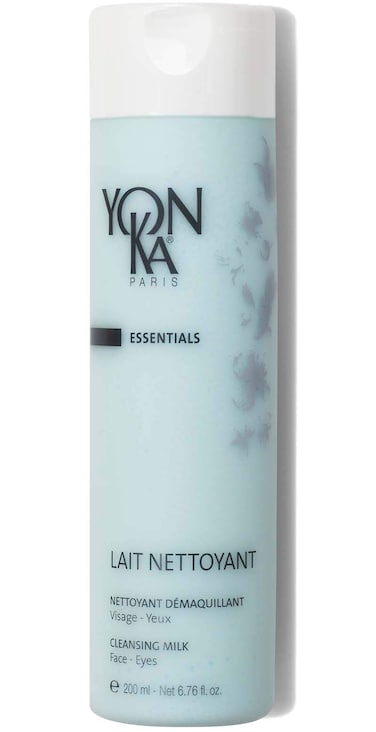 Yon-Ka Lait Nettoyant Facial Cleanser, Gentle Milk Cleanser &amp; Makeup Remover, Daily Plant Based Wash, Moisturize and Balance Skins pH, All Skin Types, Paraben-Free