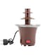 FITTO Three Layer Chocolate Fountain &ndash; Melting Machine with Heating Function, Chocolate Fondue Tempering Machine for Party &amp; Household Use