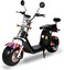 Crony G-029 3000W Electric Motorcycle Motorbike High Speed Harley Tyre Double Seat With Double Battery - UK Flag