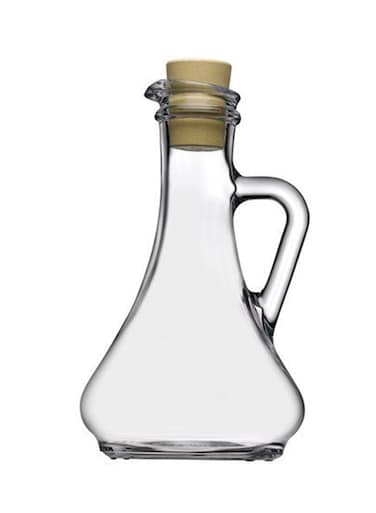 2-Piece Oil And Vinegar Bottle Clear