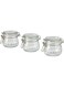 Jar with lid, patterned/light green13 cl