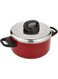 Prestige Covered Casserole, 20 cm, Red
