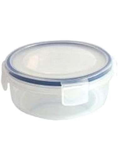 Addis 570 ml Clip And Close Round Food Storage Container, Clear