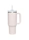 40oz Tumbler with Handle, Straw and Lid, Stainless Steel Vacuum Insulated and Leak Proof Quencher for Ice Cold and Hot Water, Reusable Travel Mug for Car and Gym Enthusiasts