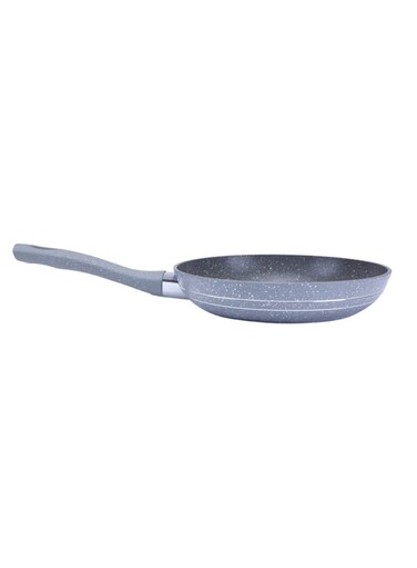 Smart Fry Pan - 5 Layer Granite Non-Stick Coating Pan   Multiple Hob Compatibility   Heat-Resistant Handle with Hanging Loop   Ideal Frying, Cooking, Sauteing &amp; More   RF9464BGE Black/Grey/Silver 26x5cm