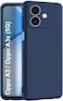Case for Oppo A3 4G/5G, Oppo A3X 4G/5G, A60 5G, A40 4G, Liquid Gel Rubber Bumper Case with Soft Microfiber Lining Cushion Slim Hard Shell Shockproof Protective with Camera Protection Cover (Blue)
