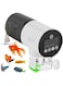 HIKKY Automatic Fish Feeder for Aquarium, Electric Auto Fish Feeder with Super Mute, Large Capacity Vacation Moisture-Proof Food Timer Dispenser for Small Fish Turtle Tank,Big Aquariums &amp; Pond