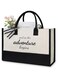 TOPDesign Canvas Tote Bag, Bridal Shower Gifts for Bride, Wedding Bachelorette Bride Gifts Shoulder Bag