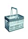Foldable Portable Picnic Basket Vegetable and Fruit Basket Supermarket Portable Shopping Basket Plastic Basket