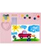 Angju Silicone Craft Mat for Art Painting, 50 x 40cm Silicone Art Mat with Water Cup and Paint Holder, Silicone Painting Mat for Kids Painting, Resin Casting, DIY Graffiti