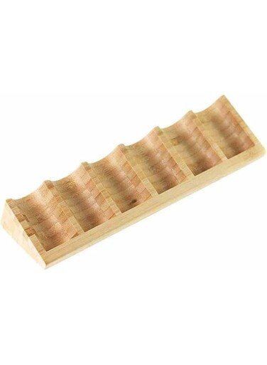 6 Grids Wooden Essential Oils Storage Racks, Essential Oil Organizer, Essential Oils Bottles Display Stand Holder Drawer Organizer for Tabletop Essential Oils Perfume Rack