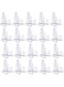 20Pcs Mini Card Display Stand , Acrylic Card Stands for Display, Coin Display, Trading Card Stand, Trading Card Display, for Display Coins Card Pocket Watches Capsules(2.2 Inch)