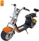 Crony G-029 3000W Electric Motorcycle Motorbike High Speed Harley Tyre Double Seat With Double Battery - Orange