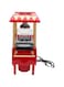 Mini Popcorn Maker   Automatic Popcorn Machine   Red Retro Model Popcorn Maker Household Hot‑Air Popcorn Machine Electric Popcorn Popper Corn Popper for Home Party/Movie Nights/Birthday Gift(UK)
