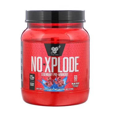 BSN NO-Xplode, Blue Raspberry, 60