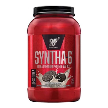 BSN Syntha 6 Protein Powder Cookies &amp; Cream 2.91 Lb