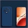 Case for Oppo Reno12F 5G, Liquid Gel Rubber Bumper Case with Soft Microfiber Lining Cushion Slim Hard Shell Shockproof Protective Cover for Reno 12F 2024 (Blue)