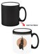 Color Changing Heat Sensitive Ceramic Mug, Image Revealed When HOT Liquid is Added! Virgo