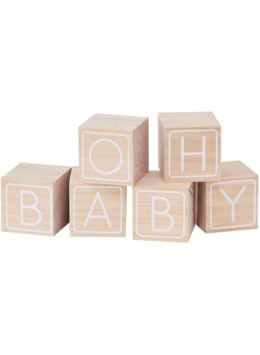 Ginger Ray Building Block Baby Shower Guest Book