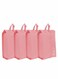 Travel Shoe Bag, Wash Bags, Dust-proof Waterproof, Double-Sided Twill Polyester with Zipper Storage , Stylish Sneaker for Men &amp; Women, Home (Pink)