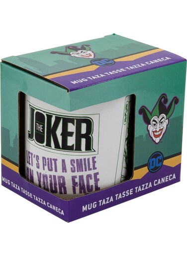 Young Adult Joker Promo Mug In Gift Box Multicolour 330ml