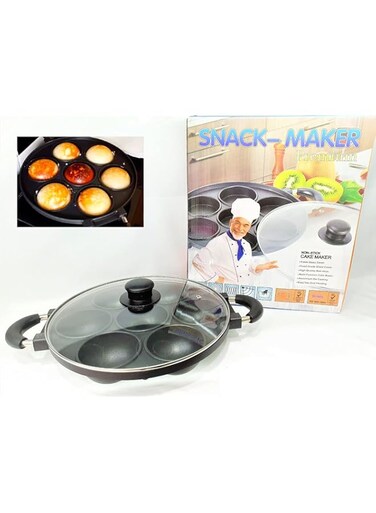 ARTC 7pc Vitumbua pan 7pc hole pan Nonstick pan Snack maker pan 7 Pit