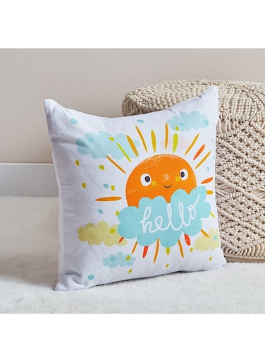 Box Hermione Play Date Hello Cotton Duck Filled Cushion 40 x 40 cm