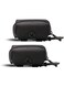 LELE LIFE 2 Pack Fashion Dog Poop Waste Bag Dispenser, Pet Dog Waste Bag Dispenser, Dog Poop bag Holder, Leash Dispenser for Dog Waste Bags, Black