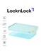 LocknLock Freezer Fit Rectangular Food Container 1.05L BPA-Free, Stackable Freezer Storage Container, Microwave &amp; Dishwasher Safe with Label Clips, Space-Saving Design