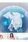Mini Washing Machine for Shoes &amp; Clothes &ndash; 15 Min Wash, Compact with Timer &amp; Drain &ndash; White