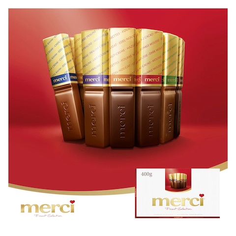 Storck Merci Finest Selection Chocolate, 400g