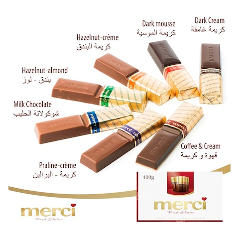 Storck Merci Finest Selection Chocolate, 400g