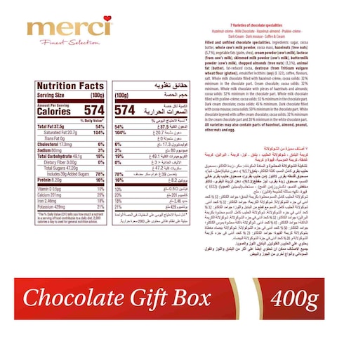 Storck Merci Finest Selection Chocolate, 400g