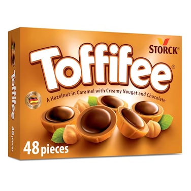 Toffifee Hazelnut Caramel Nougat Chocolate Pralines, 400g