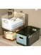 SEEMIE Multi Use Transparent Plastic Storage Box with Lid for Organizing Stackable Bathroom Kitchen Pantry Organizer Bin Toys Container (Clear XXL)