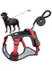 URbazaar Dog Harness,eflective and Breathable Pet Harness, Adjustable Comfortable Soft Padded Vest Harness Easy Control,No-Choke Pet Harness with Metal Rings (M)