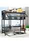Heavy Duty Over The Sink Dish Drying Stand With Shelf 3 Tier Large Dish Rack