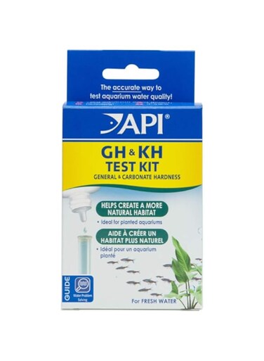 Api gh &amp; kh test kit freshwater aquarium water, 4.8 oz.