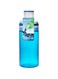 Sistema 580ML Trio Bottle, Portable with screw top Lid. Freezer, Dishwasher &amp; Microwave safe without Lid and BPA Free. Sky Blue