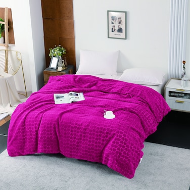 STARGOLD Double Ply Blanket 160X220cm, 3kg  100% Polyester Suitable Winter And Rainy Season