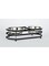 Barkley &amp; evans diamonds copper laser cut double feeder 14.5 x 6 x 2 inch