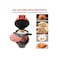 Sandwich Toaster and Burger Maker with Egg Rings and Timer, Non-Stick Ceramic Plates, Easy Cl
